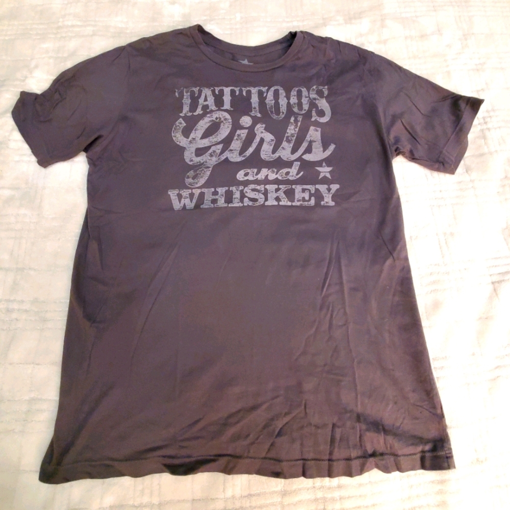 Redneck Riviera Tattoos,Girls and Whiskey T-shirt